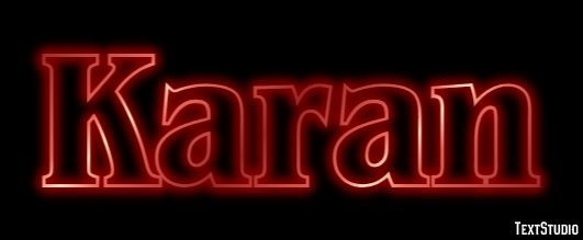 Karan Text Effect