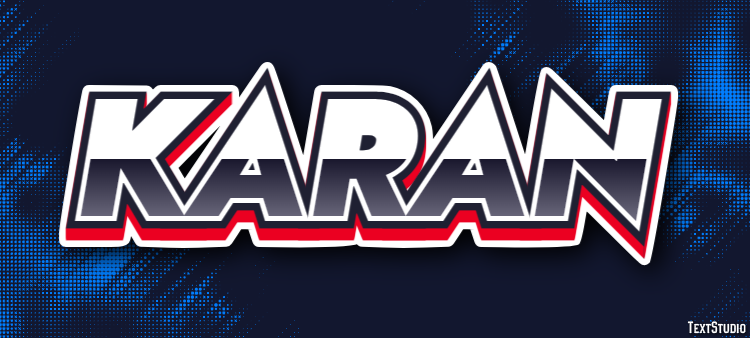 Karan Text Effect
