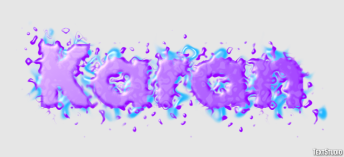 Karan Text Effect