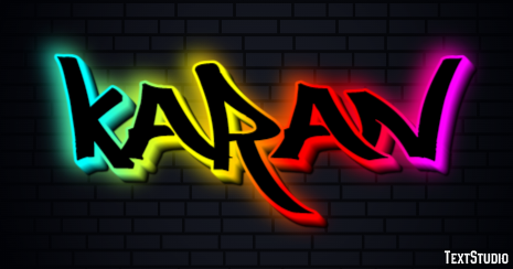Karan Text Effect