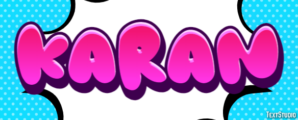 Karan Text Effect