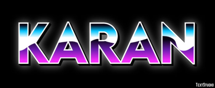 Karan Text Effect