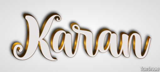 Karan Text Effect