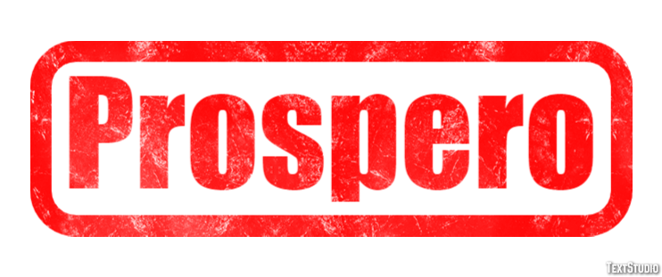 Prospero Effetto testo