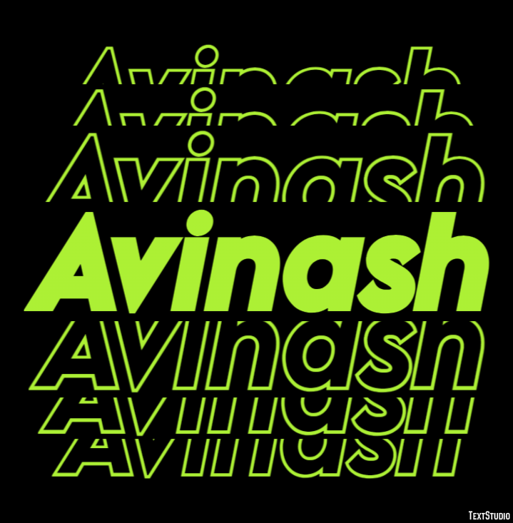 Avinash Efekt tekstowy