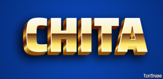 Chita Efeito de texto