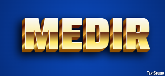 Medir テキスト効果