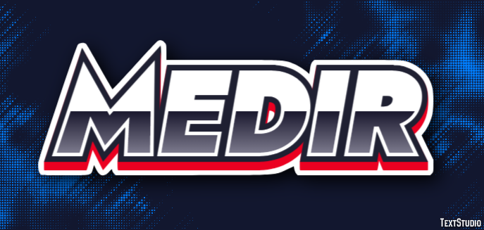 Medir テキスト効果