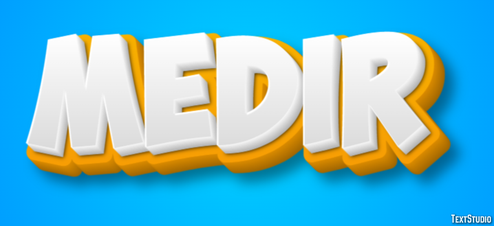 Medir テキスト効果
