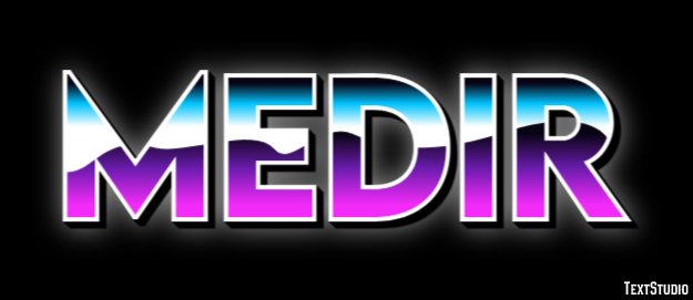 Medir テキスト効果