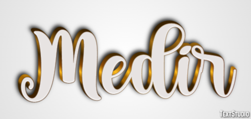 Medir テキスト効果