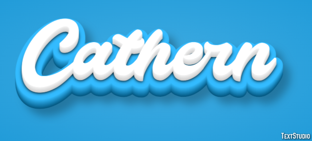 Cathern Texteffekt