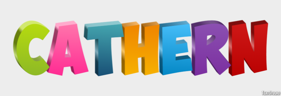 Cathern Text effect