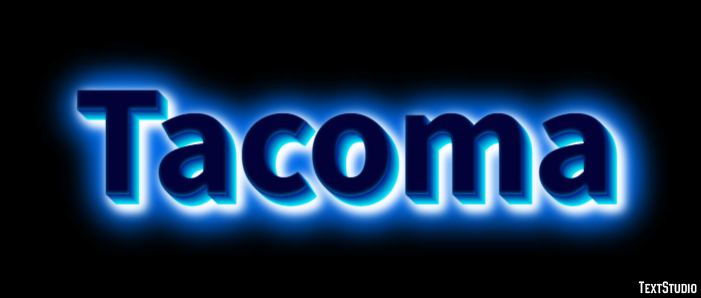 Tacoma Efeito de texto