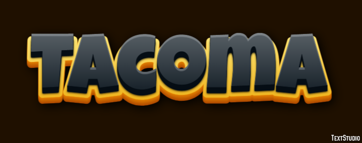 Tacoma Efekt tekstowy