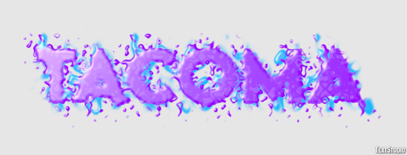 Tacoma Effet de Texte