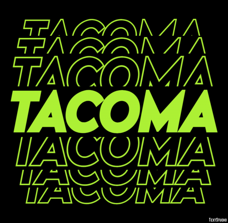 Tacoma Efekt tekstowy