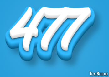 477 Text Effect
