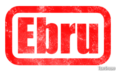 Ebru Effet de Texte