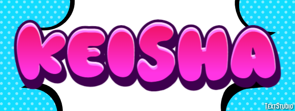 Keisha Efecto de texto