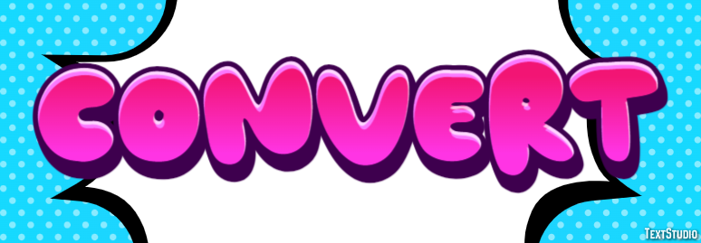 Convert Efecto de Texto