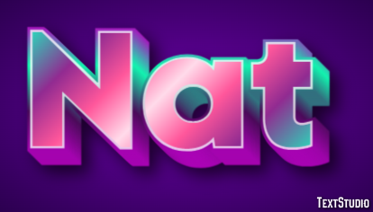Nat Text Effect