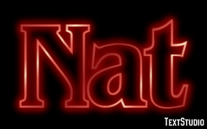 Nat Text Effect