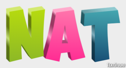 Nat Text Effect