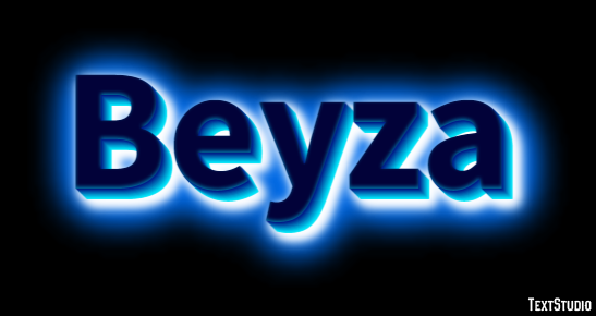 Beyza Text effect