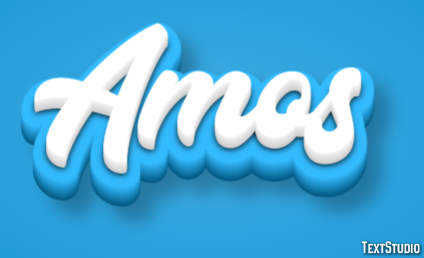 Amos Text Effect