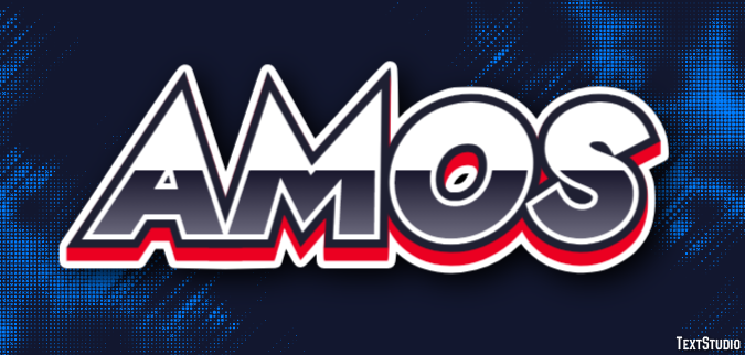 Amos テキスト効果
