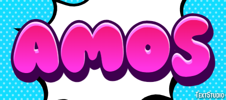 Amos テキスト効果