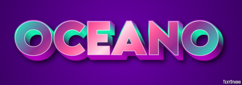 Oceano Efekt tekstowy