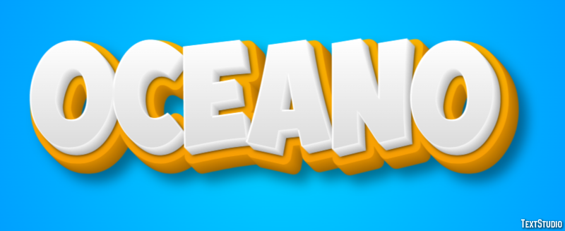Oceano Efekt tekstowy
