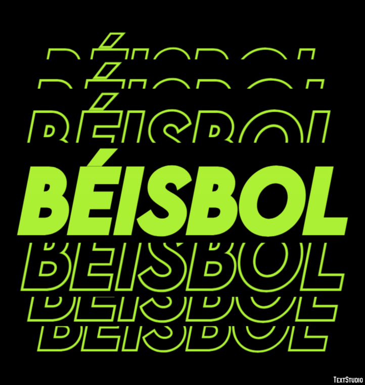 Béisbol Effet de texte