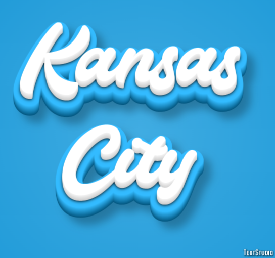 Kansas City Texteffekt