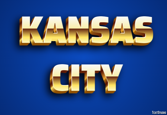 Kansas City Texteffekt