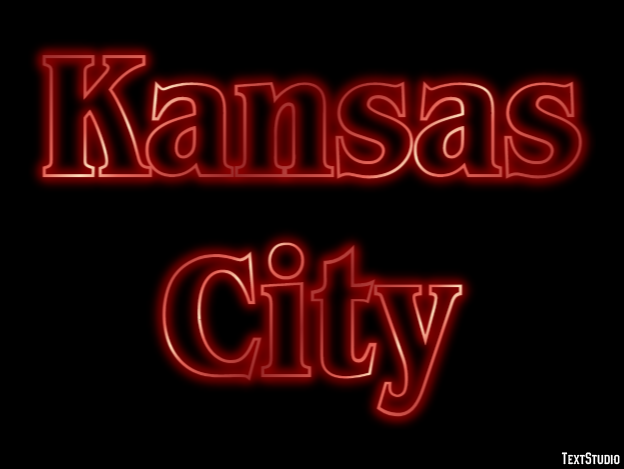 Kansas City Texteffekt