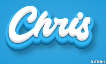 Chris Text Effect