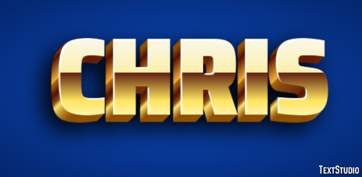 Chris Text Effect