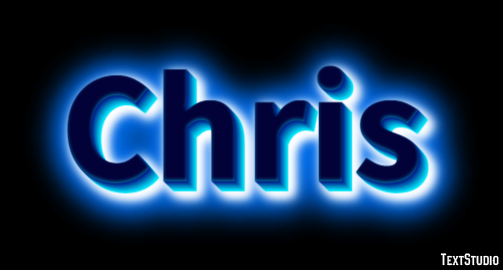 Chris Text Effect