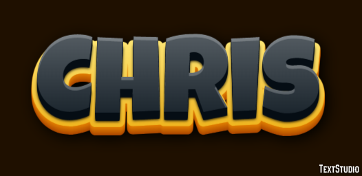 Chris Text Effect
