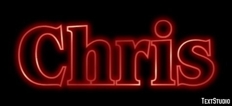 Chris Text Effect