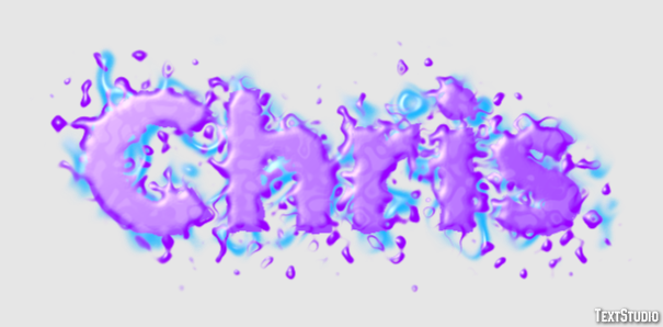 Chris Text Effect