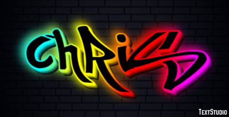 Chris Text Effect