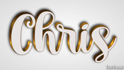 Chris Text Effect