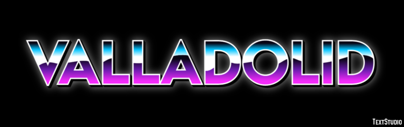 Valladolid テキスト効果
