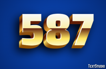 587 Effet de Texte