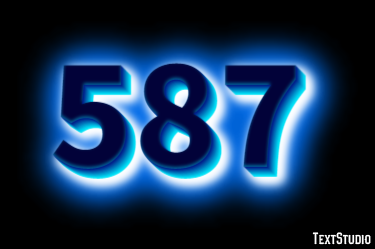 587 Effet de Texte