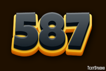 587 Effet de Texte